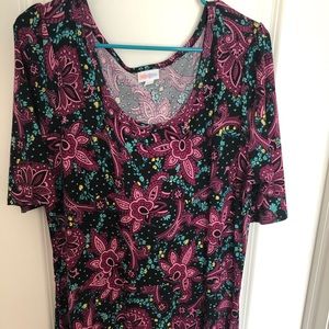 NWOT 3xl floral Lularoe Ana Maxi dress